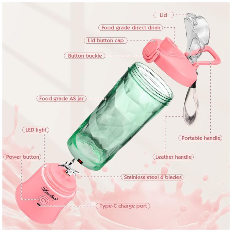 Liquidificador-Portatil-650mL-com-Carregamento-USB-240W-foto-4