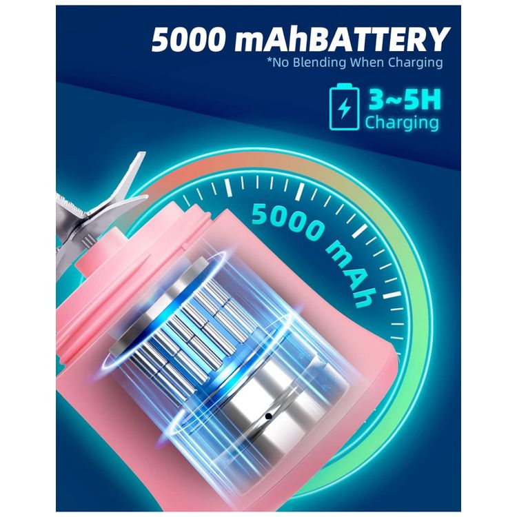 Liquidificador-Portatil-590mL-com-Carregamento-USB-e-foto-2