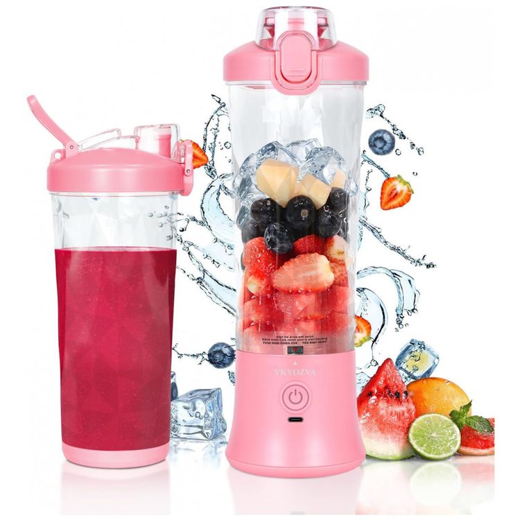 Liquidificador-Portatil-590mL-com-Canudo-de-Silicone-e-foto-0