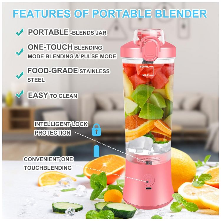 Liquidificador-Portatil-600mL-com-Carregamento-USB-e-foto-2
