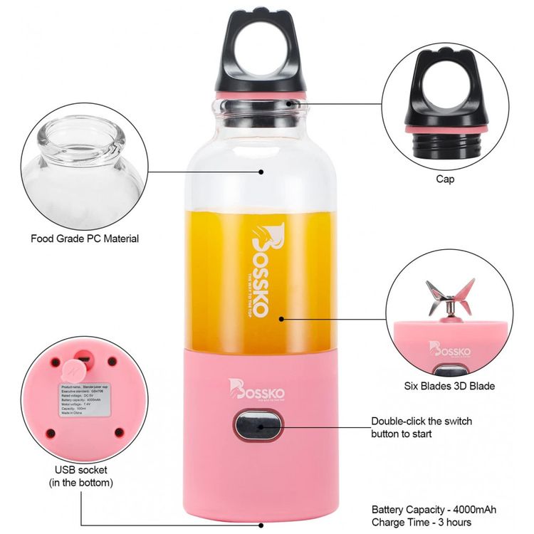 Mini-Liquidificador-Portatil-500mL-com-Garrafa-e-6-Laminas-foto-3