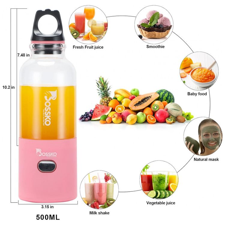 Mini-Liquidificador-Portatil-500mL-com-Garrafa-e-6-Laminas-foto-4