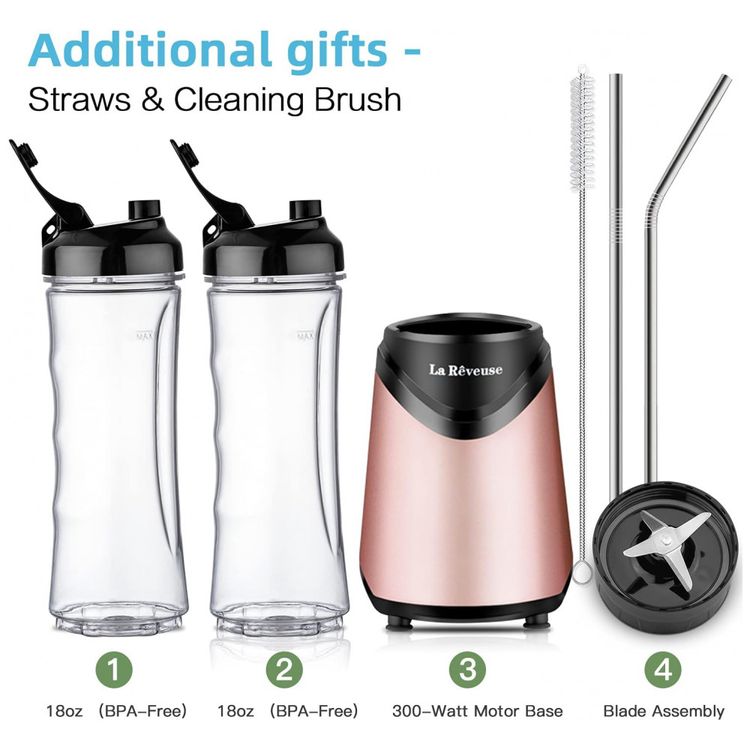 Liquidificador-Portatil-550mL-com-2-Garrafas-Esportivas-foto-1