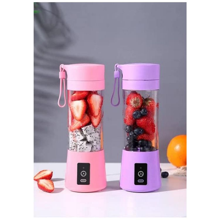 Mini-Liquidificador-Portatil-370mL-com-6-Laminas-150W-Rosa-foto-3