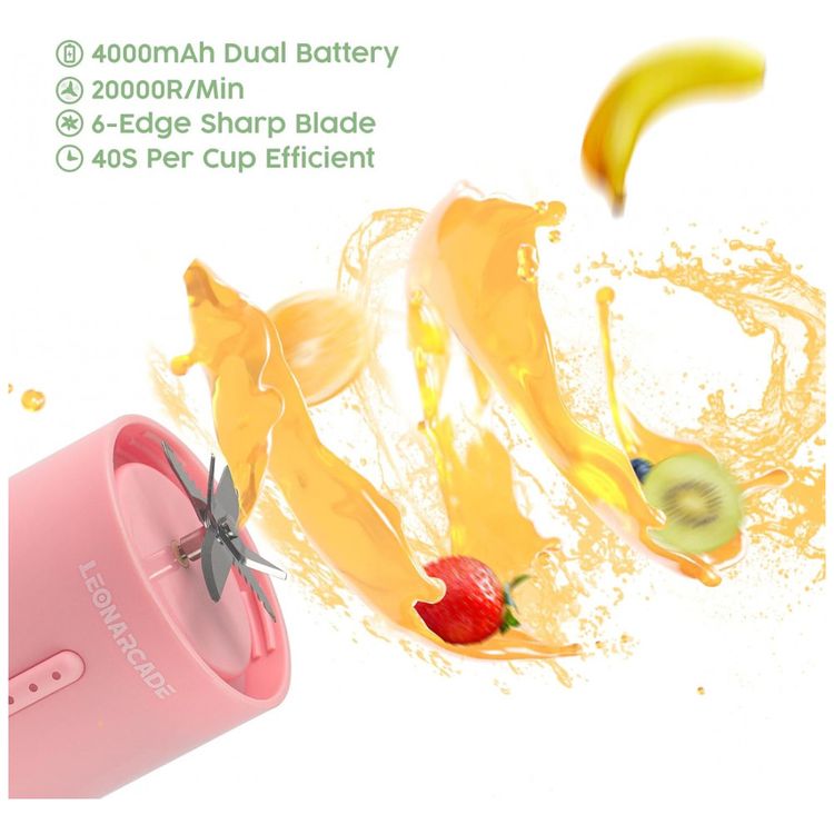 Mini-Liquidificador-Portatil-470mL-em-Aco-Inoxidavel-com-foto-1