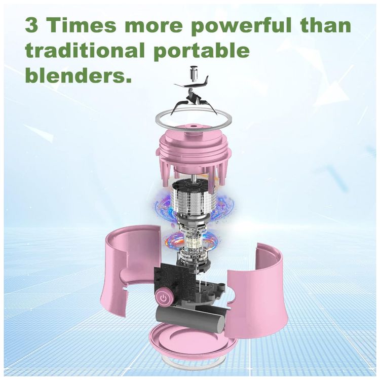 Mini-Liquidificador-Portatil-590mL-com-Garrafa-270W-foto-1
