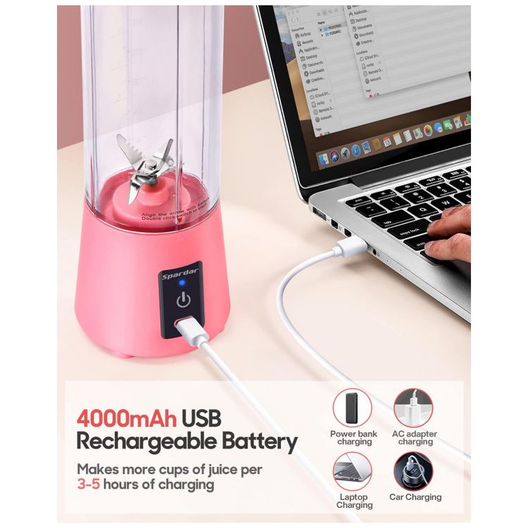 Liquidificador-Portatil-400mL-com-Carregamento-USB-e-6-foto-3