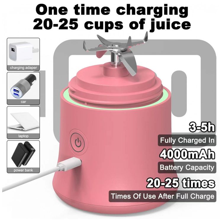 Mini-Liquidificador-Portatil-590mL-com-Garrafa-270W-foto-4