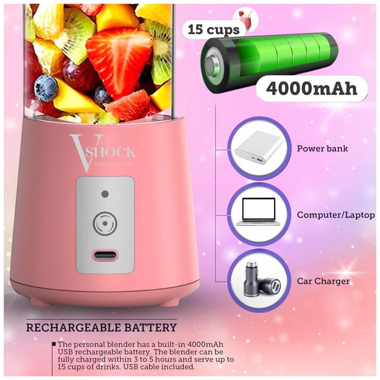 Liquidificador-Portatil-450mL-com-Carregamento-USB-e-6-foto-3