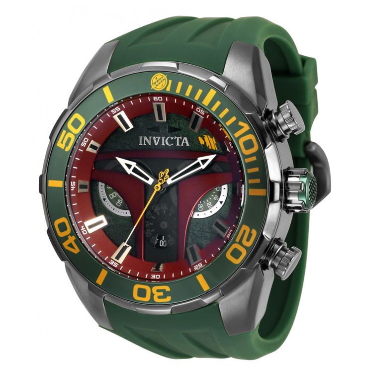 Relogio-Masculino-de-Quartzo-Star-Wars-Boba-Fett-Invicta-foto-0