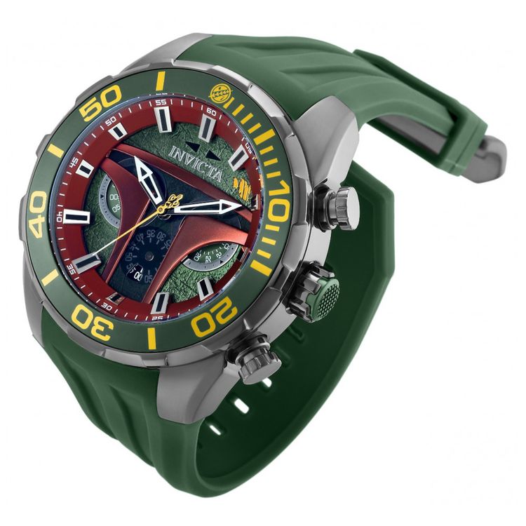 Relogio-Masculino-de-Quartzo-Star-Wars-Boba-Fett-Invicta-foto-3