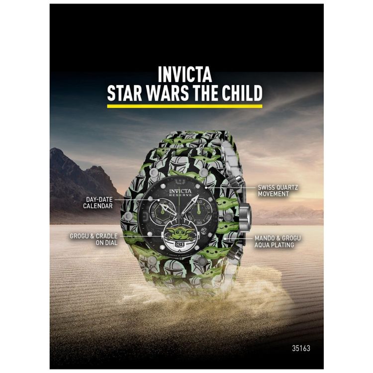 Relogio-Masculino-de-Quartzo-Star-Wars-The-Child-Invicta-foto-5