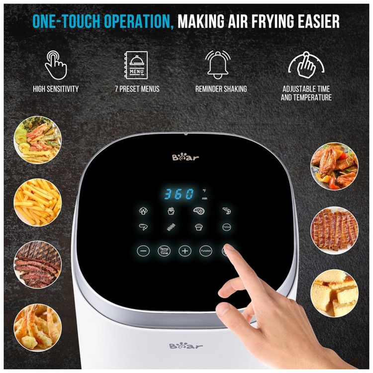 Air-Fryer-5-Litros-8-em-1-com-Controle-Digital-e-Lembrete-de-foto-2