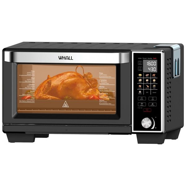 Forno-Eletrico-de-Bancada-Inteligente-30-Litros-11-em-1-com-foto-0