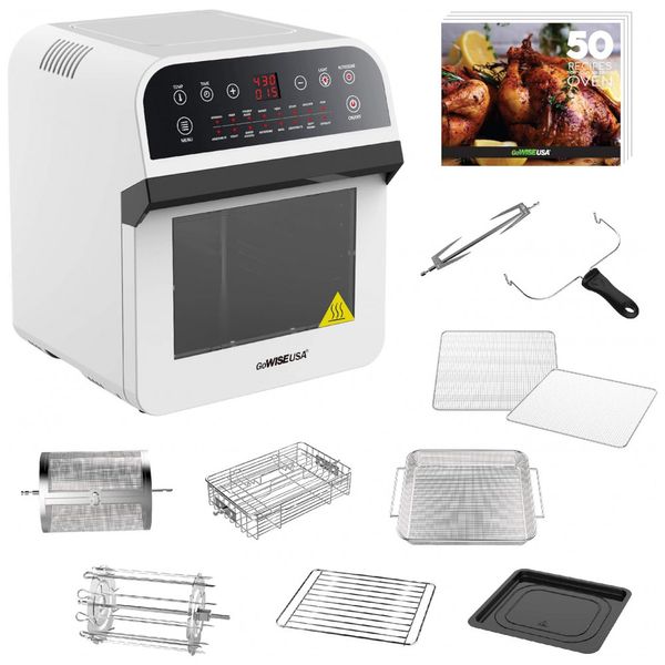 Forno-Eletrico-de-Bancada-12-Litros-15-em-1-com-Rotisserie-e-foto-0