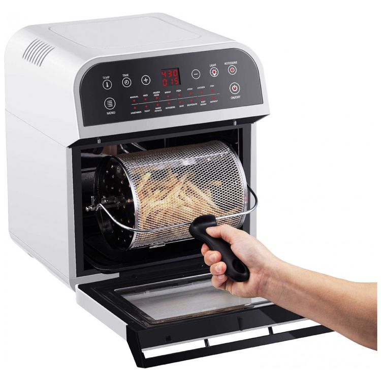 Forno-Eletrico-de-Bancada-12-Litros-15-em-1-com-Rotisserie-e-foto-3
