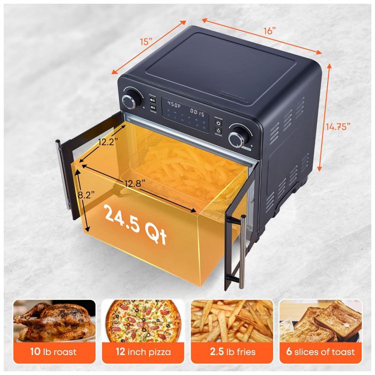 Forno-Eletrico-de-Bancada-23-Litros-Programavel-com-Controle-foto-5