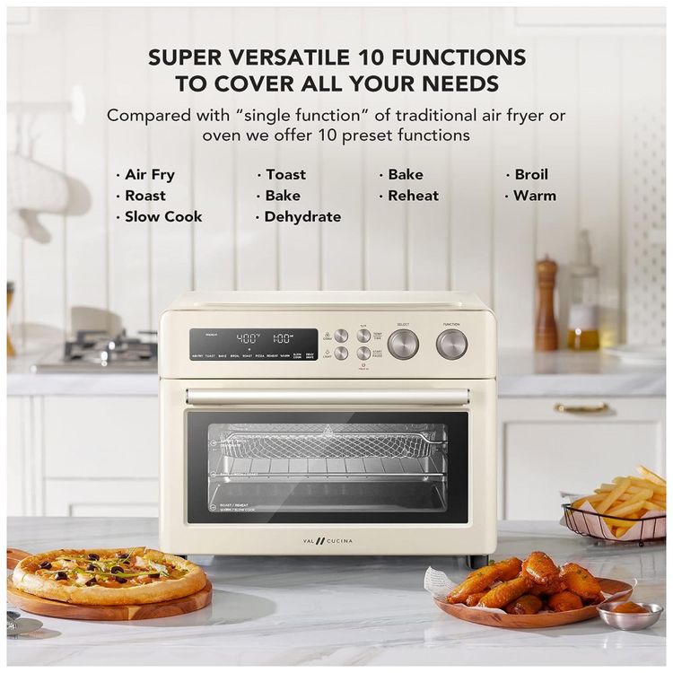 Forno-Eletrico-Retro-25-Litros-10-em-1-Multifuncional-de-foto-3
