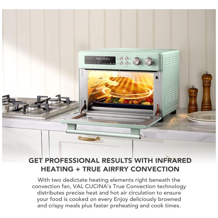 Forno-Eletrico-Retro-25-Litros-10-em-1-Multifuncional-de-foto-2