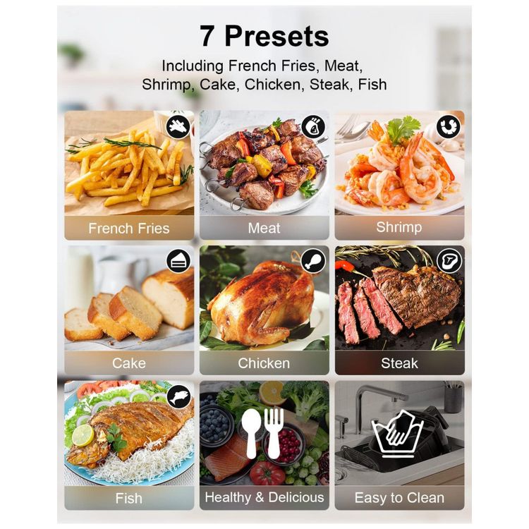 Air-Fryer-48-Litros-com-7-Predefinicoes-e-Controle-Digital-foto-5