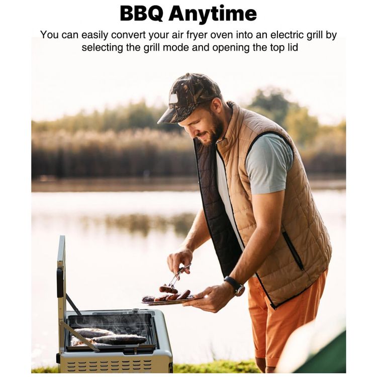 Forno-Eletrico-de-Bandada-17-Litros-9-em-1-com-Grill-foto-4