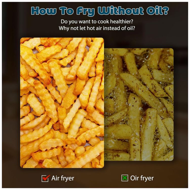 Air-Fryer-5-Litros-com-8-Predefinicoes-e-Temporizador-1400W-foto-4