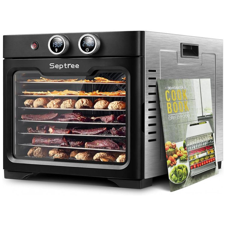Desidratador-de-Alimentos-com-8-Bandejas-de-Aco-Inoxidavel-e-foto-0
