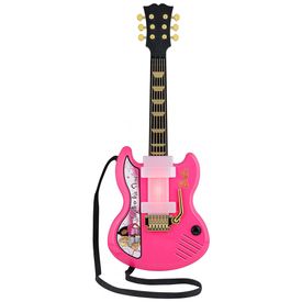 Guitarra-Infantil-da-Barbie-com-Musica-Embutida-para-foto-0
