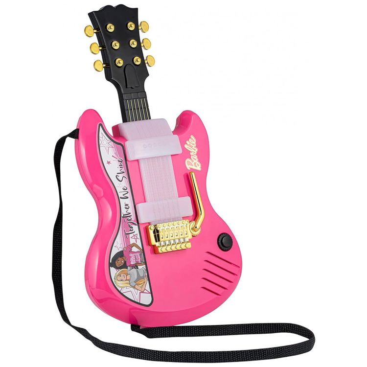 Guitarra-Infantil-da-Barbie-com-Musica-Embutida-para-foto-2