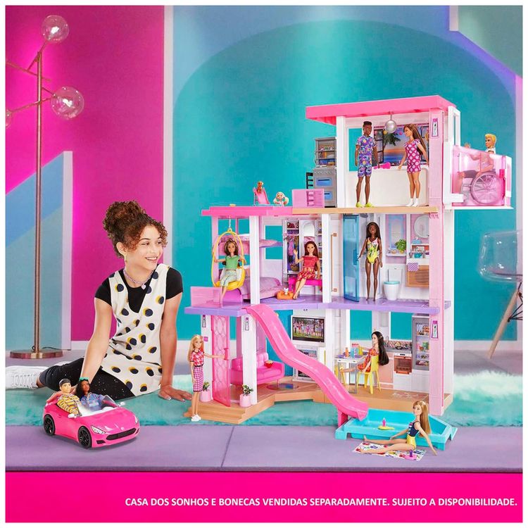 Carro-Conversivel-de-Brinquedo-da-Barbie-com-Cintos-de-foto-5