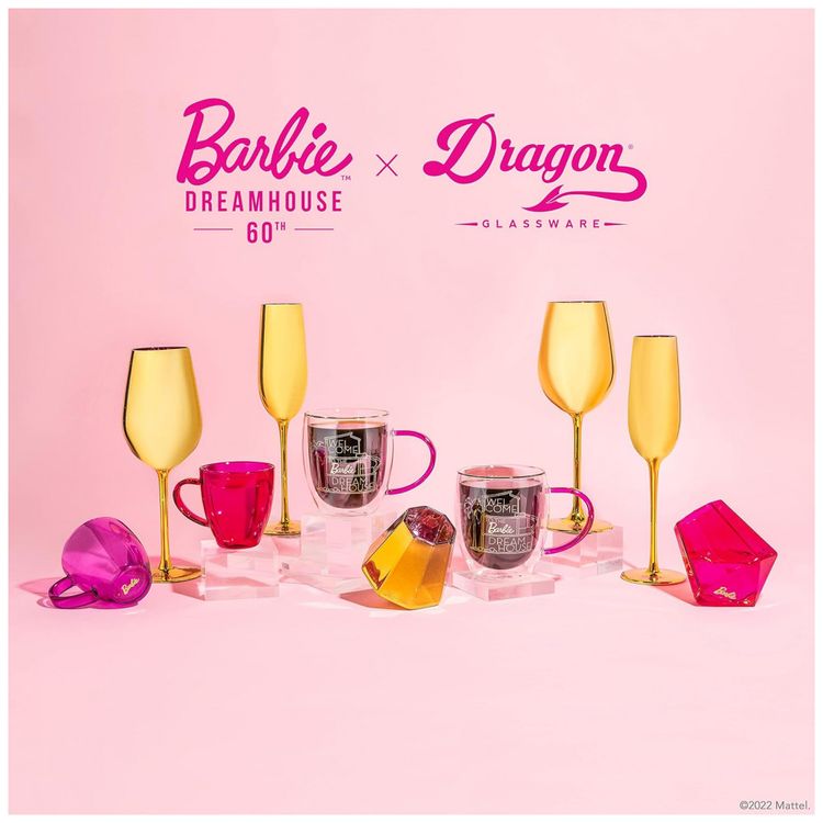 Kit-de-Tacas-para-Vinho-da-Barbie-500-mL-Ouro-com-Vidro-de-foto-4