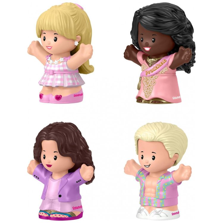 Miniaturas-de-Barbie-o-Filme-com-4-Personagens-LittlePeople-foto-3