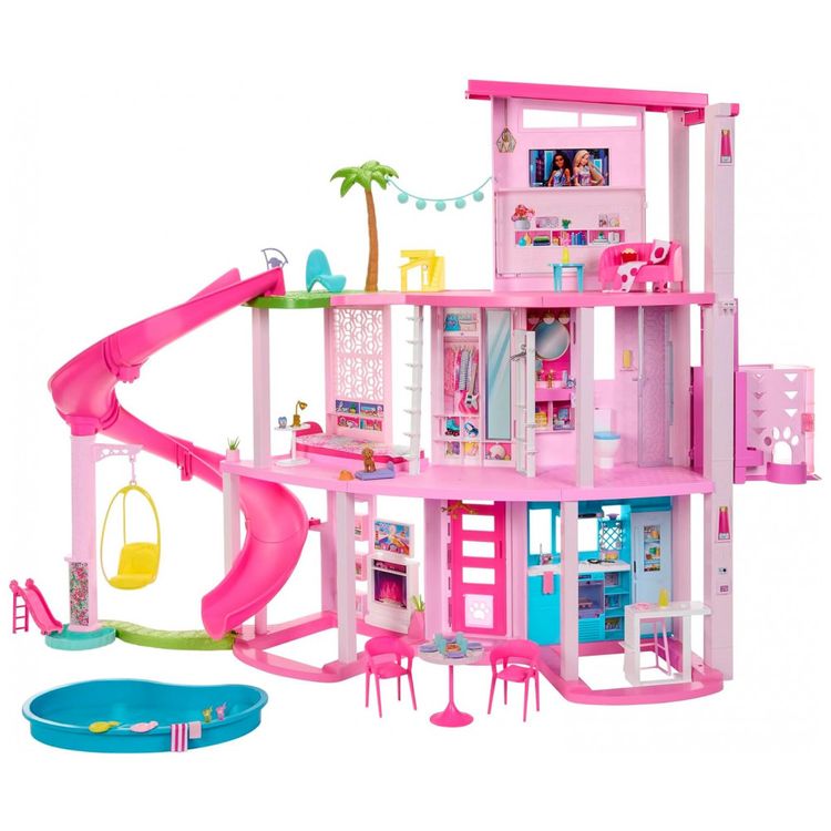 Casa-dos-Sonhos-da-Barbie-2023-com-75-Pecas-3-Andares-foto-0