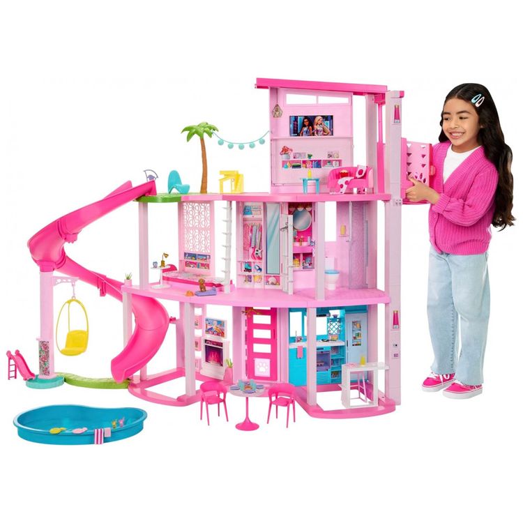 Casa-dos-Sonhos-da-Barbie-2023-com-75-Pecas-3-Andares-foto-1