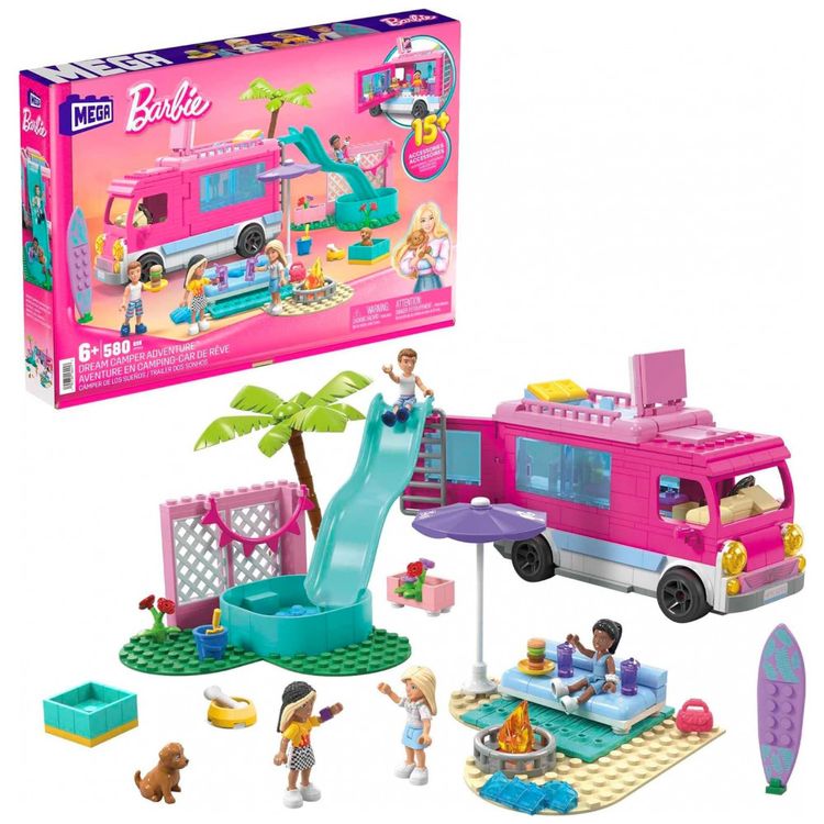Kit-de-Construcao-Acampamento-da-Barbie-com-580-Pecas-e-4-foto-0