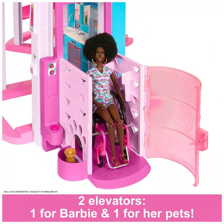Casa-dos-Sonhos-da-Barbie-2023-com-75-Pecas-3-Andares-foto-4