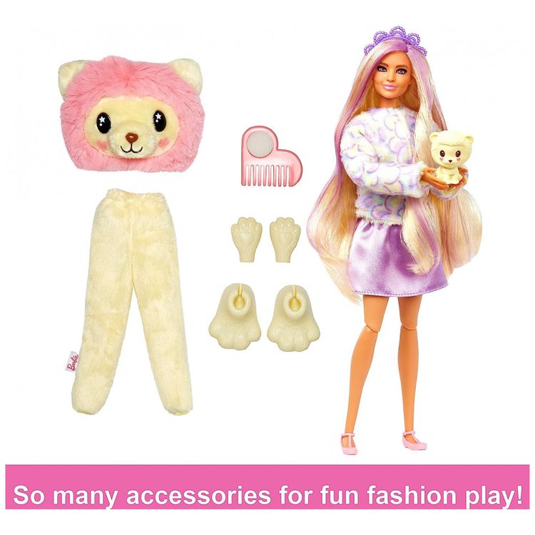 Boneca-Barbie-Revelacao-com-Fantasia-de-Pelucia-Leao-e-10-foto-4