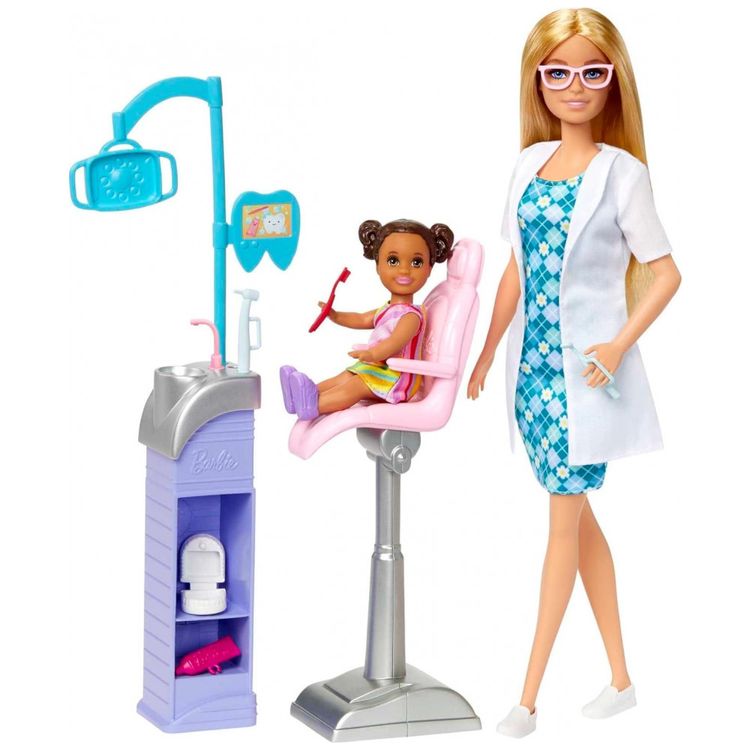 Barbie-Carreiras-Boneca-Dentista-com-Acessorios-e-Conjunto-foto-0
