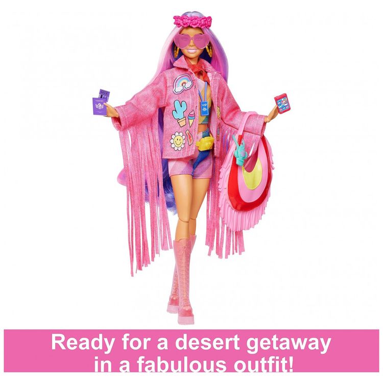 Boneca-Barbie-Extra-Fly-com-Acessorios-para-Viagem-com-Tema-foto-2