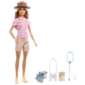 Boneca-Barbie-Zoologa-com-Acessorios-e-Animais-Rosa-foto-0