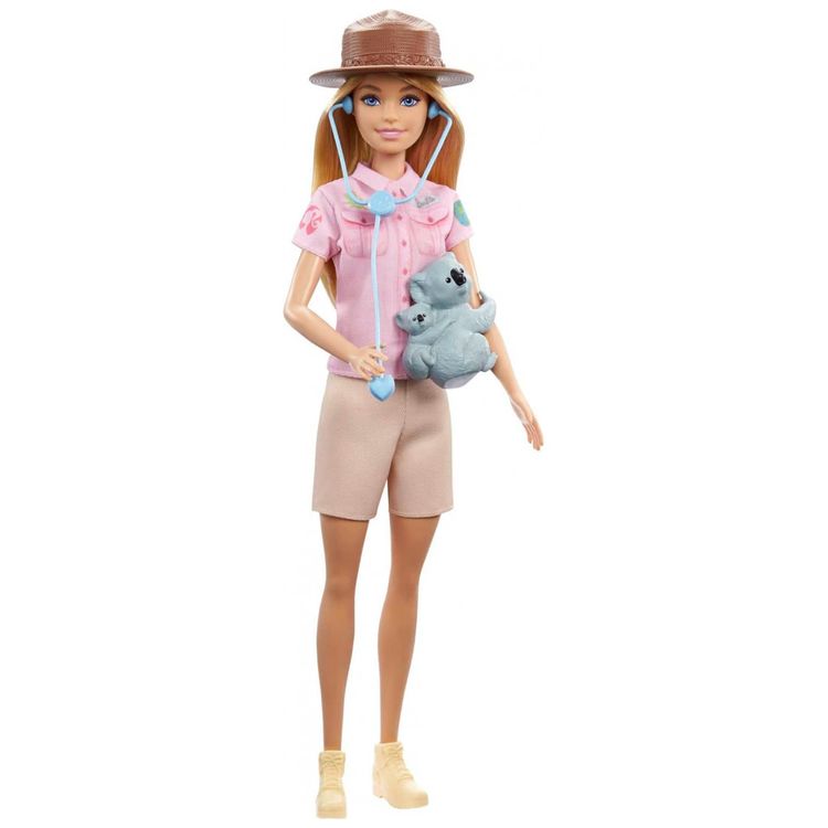 Boneca-Barbie-Zoologa-com-Acessorios-e-Animais-Rosa-foto-1