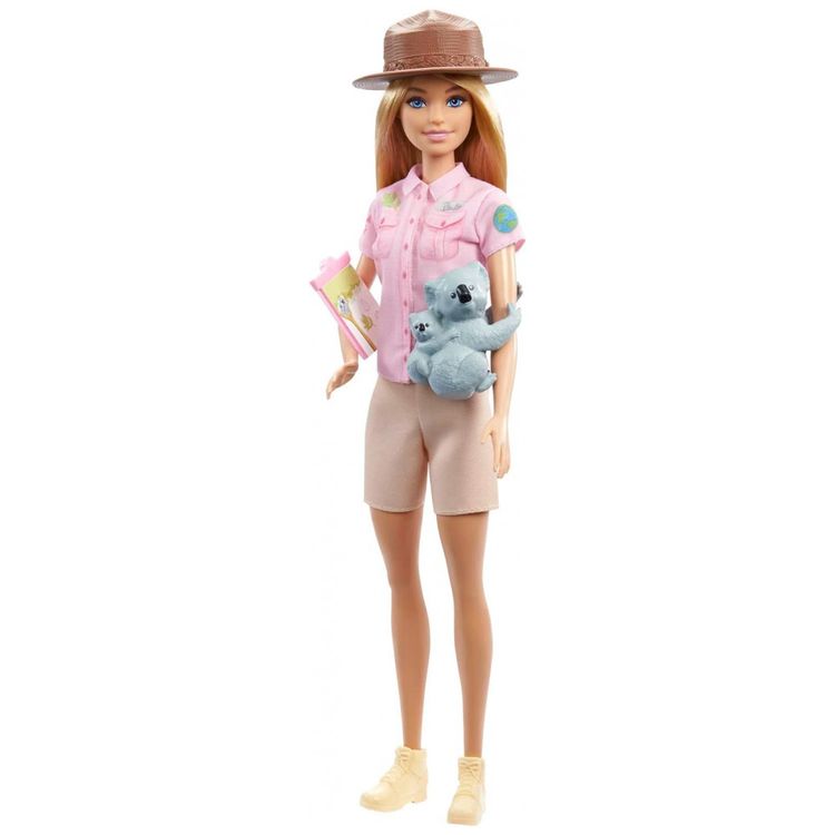 Boneca-Barbie-Zoologa-com-Acessorios-e-Animais-Rosa-foto-4