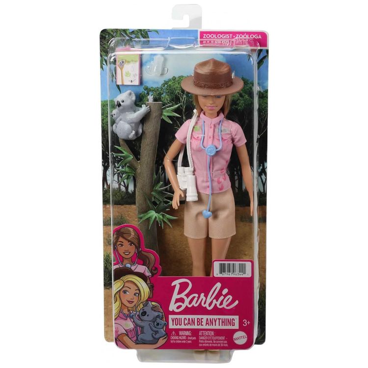 Boneca-Barbie-Zoologa-com-Acessorios-e-Animais-Rosa-foto-5