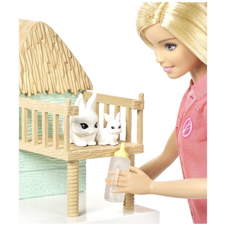 Boneca-Barbie-Veterinaria-com-8-Animais-de-Estimacao-e-Casa-foto-2