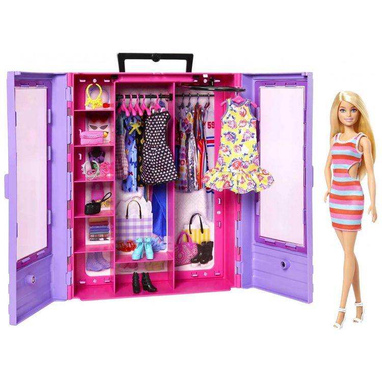 Boneca-Barbie-Fashionista-com-Closet-de-Roupas-e-Acessorios-foto-0