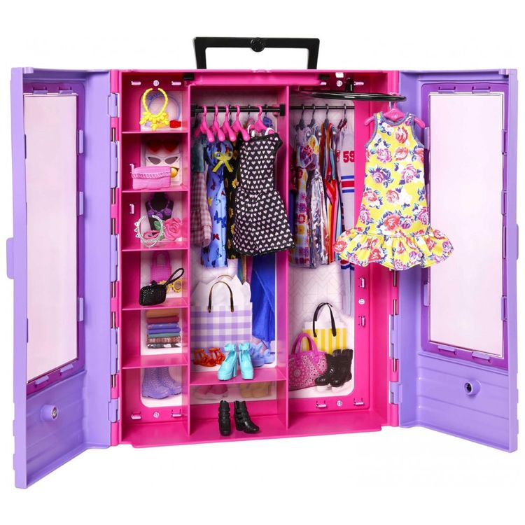 Boneca-Barbie-Fashionista-com-Closet-de-Roupas-e-Acessorios-foto-1