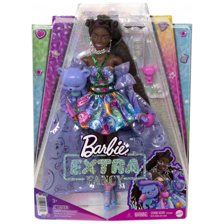 Boneca-Barbie-Extravagante-com-Vestido-Estampada-e-Pet-de-foto-5