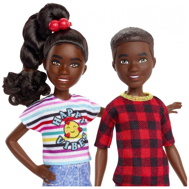 Boneca-Barbie-Irmaos-Gemeos-com-10-Acessorios-e-Pets-de-foto-1