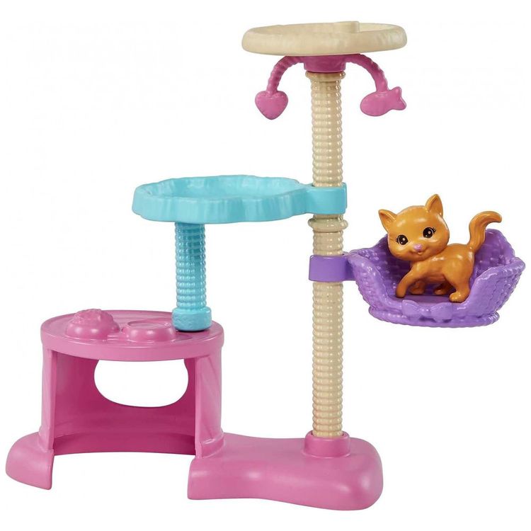 Boneca-Barbie-Cuidadora-de-Animais-com-5-Acessorios-e-Pets-foto-3