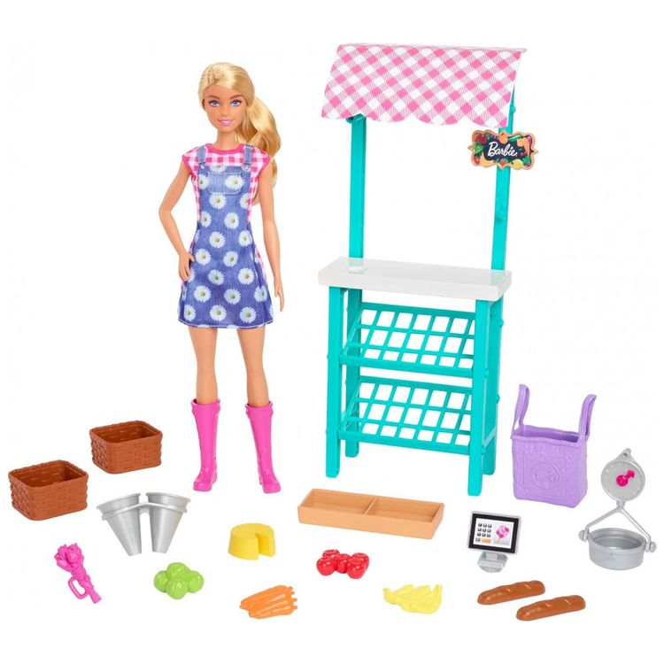 Playset-de-Boneca-Barbie-Careers-Tema-de-de-Fazendeiros-foto-0